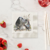 Serviette En Papier Beau plateau anglais avec faisan, Art (En situation)