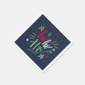 Serviette En Papier Beau Set de table de papier de lettres de Noël (Coin)