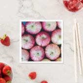 Serviette En Papier Beaucoup de pommes (En situation)