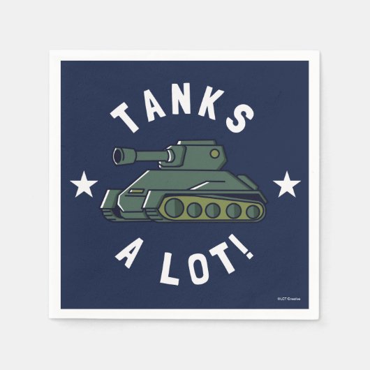 Serviette En Papier Beaucoup De Réservoirs (Devant)