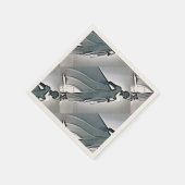 Serviette En Papier beauté art déco (Coin)