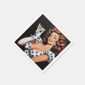 Serviette En Papier Beauté Boire la pointe vers le haut (Coin)