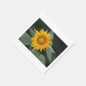 Serviette En Papier Beauté des tournesols (Coin)
