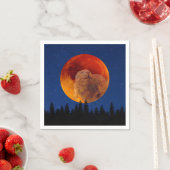 Serviette En Papier Beaver Moon en novembre (En situation)