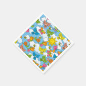 Serviette En Papier Bébé Animaux Arrière - plan (Coin)