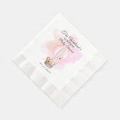 Serviette En Papier Bébé Animaux dans une table de ballon à air chaud (Coin)