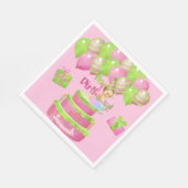 Serviette En Papier bébé ballerine (Coin)