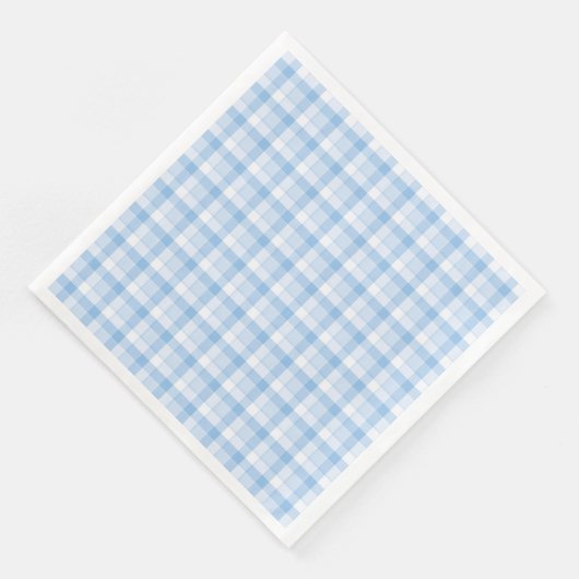 Serviette En Papier Bébé bleu garçon (Coin)