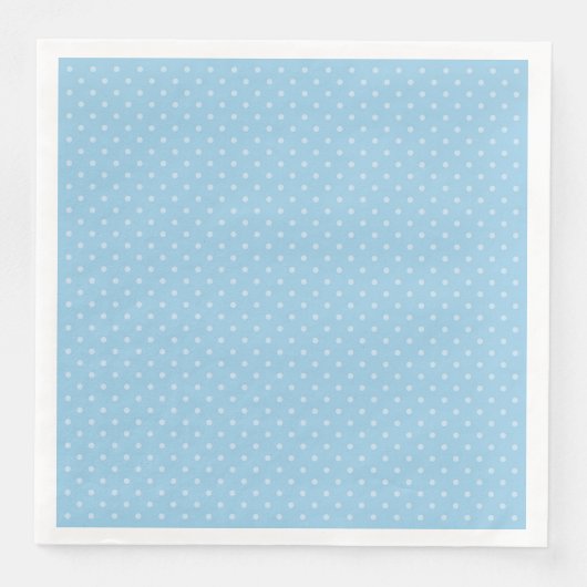 Serviette En Papier Bébé bleu garçon (Devant)