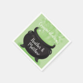Serviette En Papier Bébé brasse Sorcière douche Halloween Cauldron (Coin)