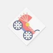 Serviette En Papier bébé buggy (Coin)