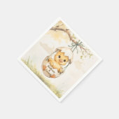 Serviette En Papier Bébé canard Shower  (Coin)