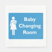 Serviette En Papier Bébé Changement de chambre Signer avec le parent e (Devant)