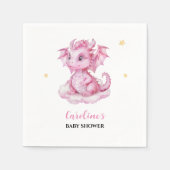 Serviette En Papier Bébé Dragon (Devant)