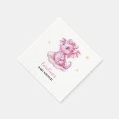 Serviette En Papier Bébé Dragon (Coin)