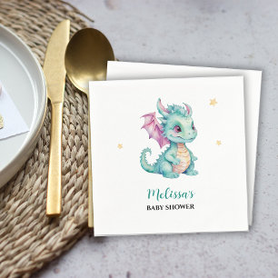 Serviette En Papier Bébé Dragon Mignon