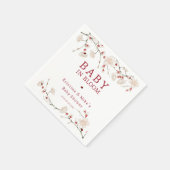Serviette En Papier Bébé en Fleur de cerisier (Coin)
