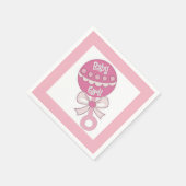 Serviette En Papier Bébé fille (Coin)