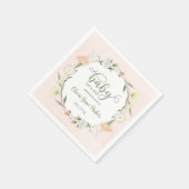 Serviette En Papier Bébé fleur sauvage Sip Et Voir (Coin)