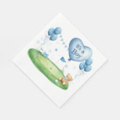 Serviette En Papier Bébé garçon de golf sur green de putting (Coin)