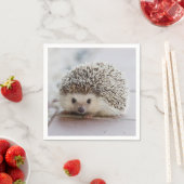 Serviette En Papier Bébé hérisson   (En situation)