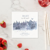 Serviette En Papier Bébé Il fait froid à l’extérieur des serviettes d’ (En situation)