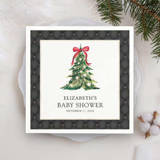 Serviette En Papier Bébé Il fait froid à l'extérieur du Baby shower de