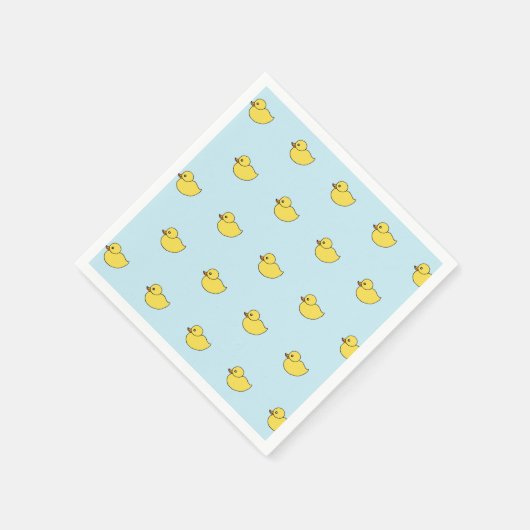 Serviette En Papier Bébé Jaune Canards Canards Canards Douche Partie s (Coin)