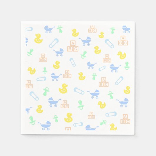 Serviette En Papier Bébé mignon (Devant)
