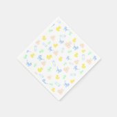 Serviette En Papier Bébé mignon (Coin)