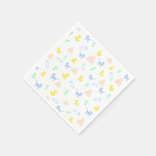 Serviette En Papier Bébé mignon (Coin)