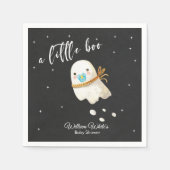 Serviette En Papier Bébé mignon fantôme Halloween Baby shower d'automn (Devant)