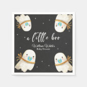 Serviette En Papier Bébé mignon fantôme Halloween Baby shower d'automn (Devant)