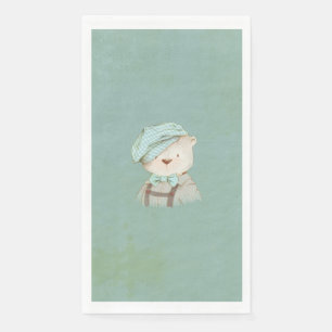 Serviette En Papier Bébé Ours adorable mignonette Enfants Simple Whims