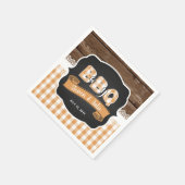 Serviette En Papier Bébé Q Douche Napkin - Orange (Coin)