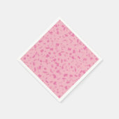 Serviette En Papier Bébé rose Confetti Baptême Christening (Coin)