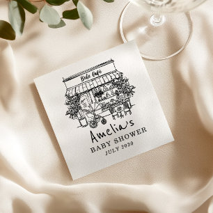 Serviette En Papier bébé se prépare théâtrale de BABE à la maison café