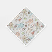 Serviette En Papier Bébé son Baby shower froid à l'extérieur de l'hive (Coin)