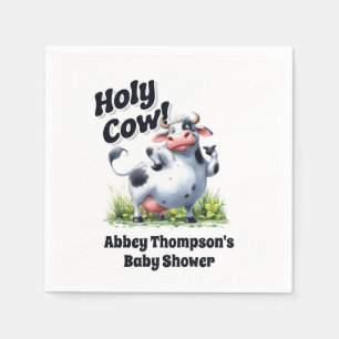 Serviette En Papier Bébé Vache Sainte Shower