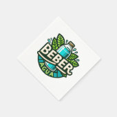 Serviette En Papier Beber agua (Coin)