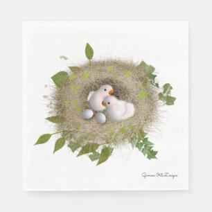 Serviette En Papier Bébés Inséparables mouchoir en papier par Gemma O