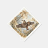 Serviette En Papier Bécasse (Coin)