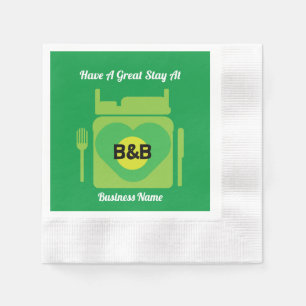 Serviette En Papier Bed And Breakfast Cadeaux Et Promotion Café Mug N