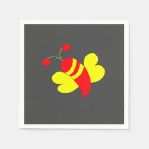 Serviette En Papier Bee Honey Bee Bumble Bee Party