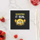 Serviette En Papier Beekeeper Art BeeKeeping It Real (En situation)