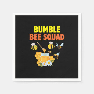 Serviette En Papier Beekeeper Art Bumble Bee Squad 2