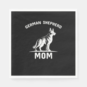 Serviette En Papier Beekeeper Art German Shepherd Mommy