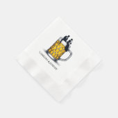 Serviette En Papier Beer Couple (Coin)