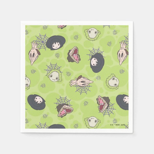 Serviette En Papier Beetlejus | Cute Chibi Toss Motif (Devant)