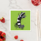 Serviette En Papier Beetlejus | Illustration du ver de sable (En situation)